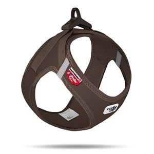 SU2998-CURLI VEST HARNESS CURLI CLASP SOFTSHELL BROWN M