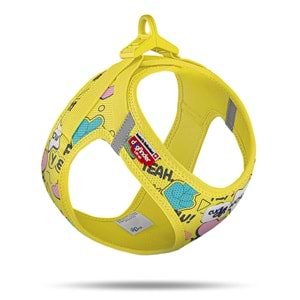 PN3502-VEST HARNESS CURLI CLASP AIR-MESH LE25 COMIC YELLOW L