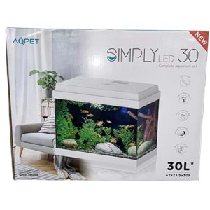 HAQOS SIMPLY LED 30 AKVARYUM 30L BLACK