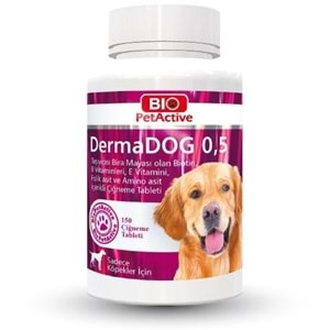 BIO PETACTİVE DERMADOG 75GR 150TABS
