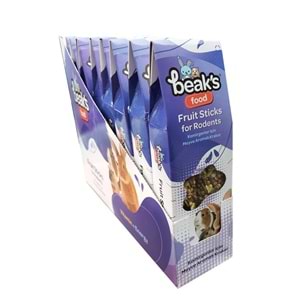 ST023 BEAKS MEYVELİ 2Lİ KEMİRGEN KRAKERİ 8Lİ PAKET
