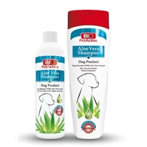 BIO PETACTİVE ALOE VERA ÖZLÜ KÖPEK ŞAMPUANI 250ML