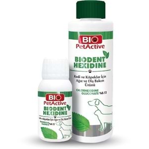 BIO PETACTİVE BIODENT HEXIDINE AĞIZ VE DİŞ BAKIM ÜRÜNÜ 250ML