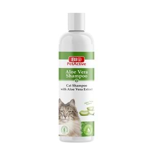 BIO PETACTİVE ALOE VERA ÖZLÜ KEDİ ŞAMPUANI 250ML