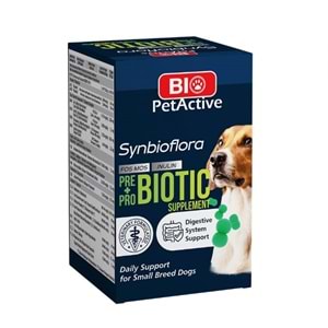 BIO PETACTİVE DOG SYNBİOFLORA 0,5GR 60TABS 30GR