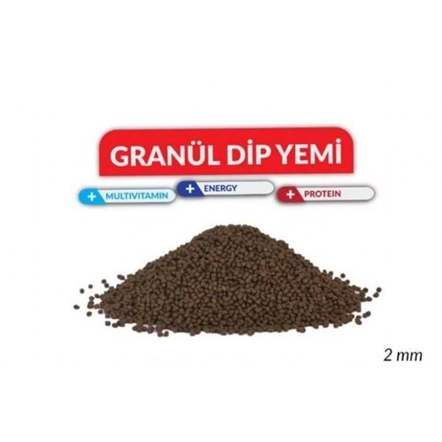 FLP057- FLOPPY 2MM GRANÜL YAVRU BALIK YEMİ 1KG