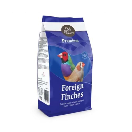 28424 DELİ NATURE PREMİUM FOREİGN FİNCHES FİNÇ YEMİ 1100GR 10LU
