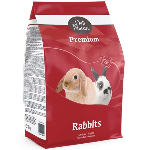 29221 DELİ NATURE PREMİUM RABBİTS TAVŞAN YEMİ 800GR 10LU