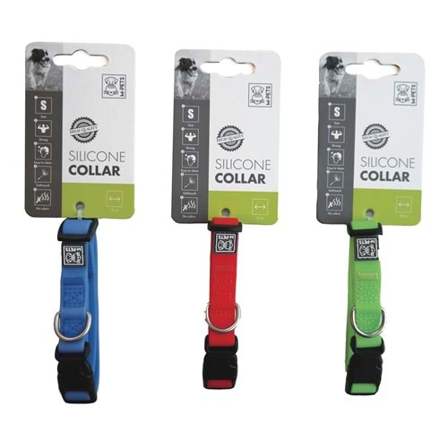 10109199 M-PETS SILICONE KÖPEKLER İÇİN BOYUN TASMASI (S)