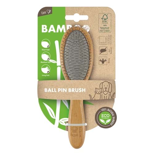 10119099 M-PETS BAMBOO TEK TARAFLI FIRÇA