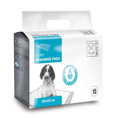 10164901 M-PETS YAVRU KÖPEK ÇİŞ EĞİTİM PEDİ 33X45CM 15Lİ