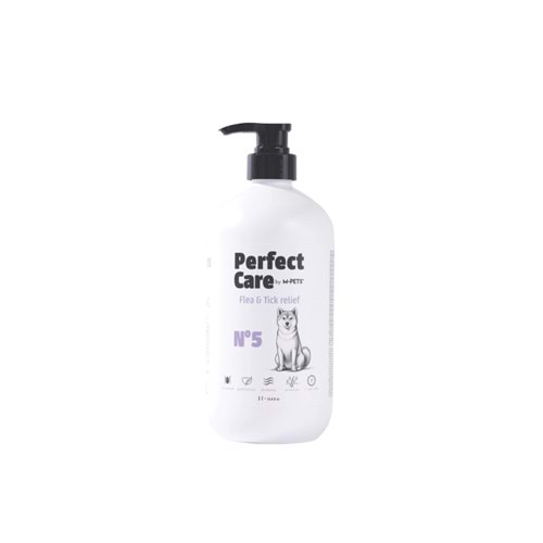 10172999 M-PETS PERFECT CARE NO.5 ANTİ-PARAZİT KÖPEK ŞAMPUANI 1L