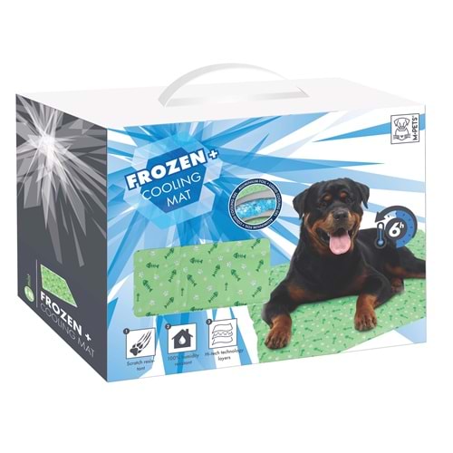 10365799 M-PETS FROZEN COOLİNG MAT (L-XL) 60X90CM GREEN