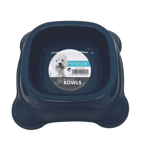10502499 M-PETS PLASTİK MAMA KABI 475ML