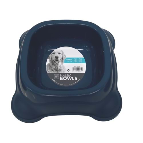 10502799 M-PETS PLASTİK MAMA KABI 2300ML