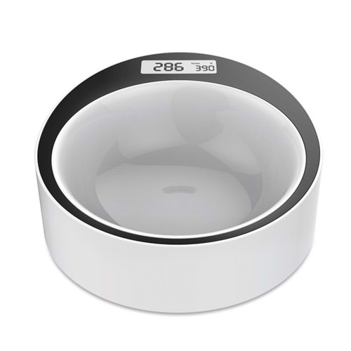 10520099 M-PETS YUMI SMART DİGİTAL TARTILI MAMA KABI WHİTE