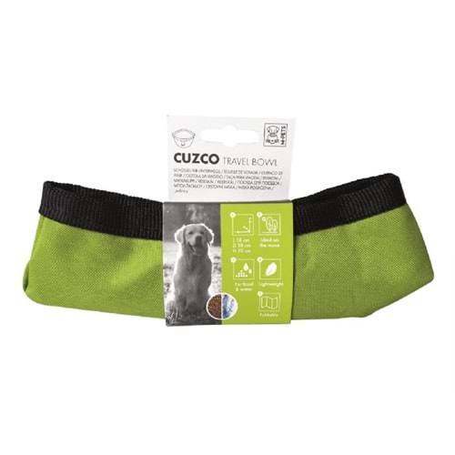 10551503 M-PETS CUZCO SEYAHAT İÇİN KUMAŞ MAMA ve SU KABI 1500ML