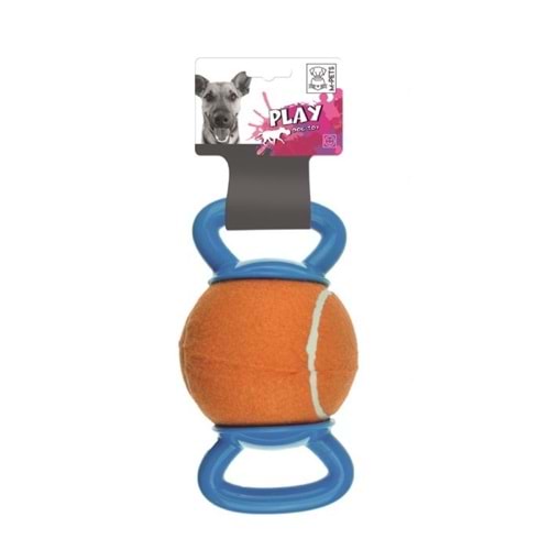 10628699 M-PETS HANDLY ÇİFT TUTMALI TENİS TOPU ORANGE/BLUE