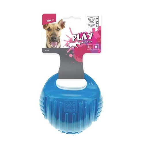 10629217 M-PETS ARCO BALL KAUÇUK KÖPEK OYUNCAĞI (M) BLUE