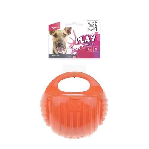 10629605 M-PETS ARCO BALL KAUÇUK KÖPEK OYUNCAĞI (S) ORANGE