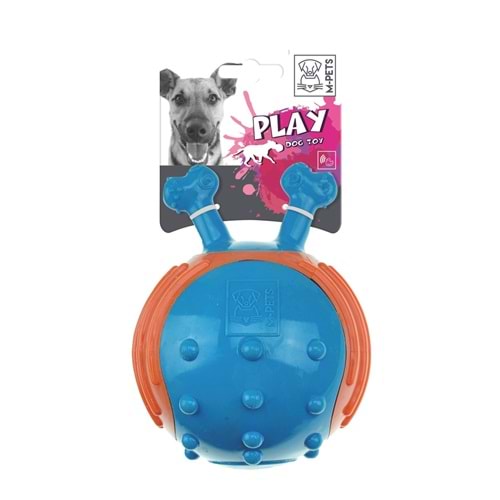 10629999 M-PETS FEELO KÖPEKLER İÇİN KAUÇUK OYUNCAK BLUE/ORANGE