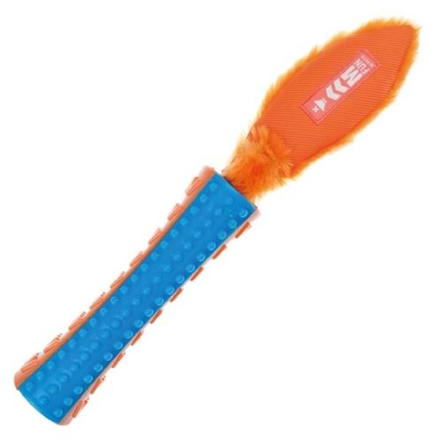 10630599 M-PETS ON/OFF FUNSTY KÖPEKLER İÇİN KAUÇUK OYUNCAK BLUE/ORANGE