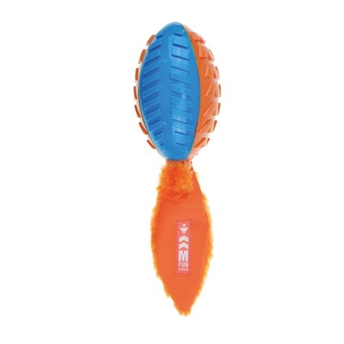 10630799 M-PETS ON/OFF SHELLY KÖPEKLER İÇİN KAUÇUK OYUNCAK BLUE/ORANGE