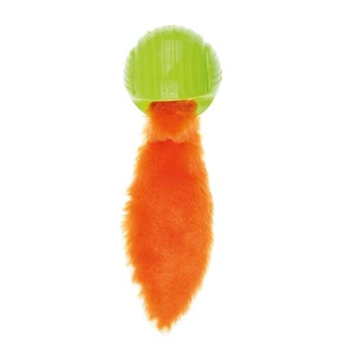 10631599 M-PETS FOXBALL KAUÇUK OYUNCAK GREEN/ORANGE