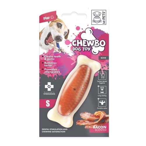 10632610 M-PETS CHEWBO BONE DENTAL ET AROMALI KÖPEK OYUNCAĞI (S)