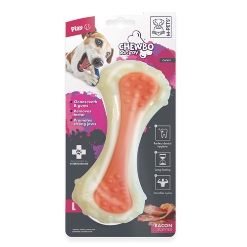 10634616 M-PETS CHEWBO CHOPPY DENTAL ET AROMALI KÖPEK OYUNCAĞI (L)