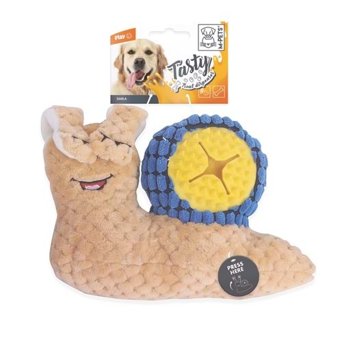 10638999 M-PETS SNAIL DARIA ÖDÜL HAZNELİ PELUŞ OYUNCAK