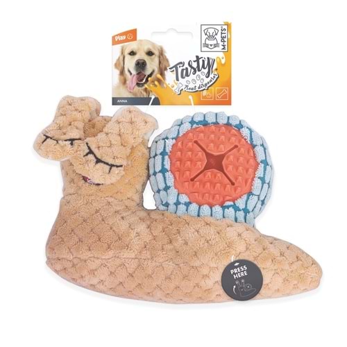 10639099 M-PETS SNAIL ANNA ÖDÜL HAZNELİ PELUŞ OYUNCAK