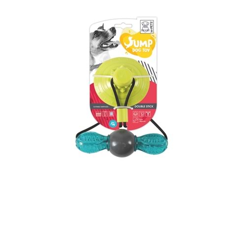 10641599 M-PETS JUMP DOUBLE STICK ÖDÜL HAZNELİ VANTUZLU KÖPEK OYUNCAĞI