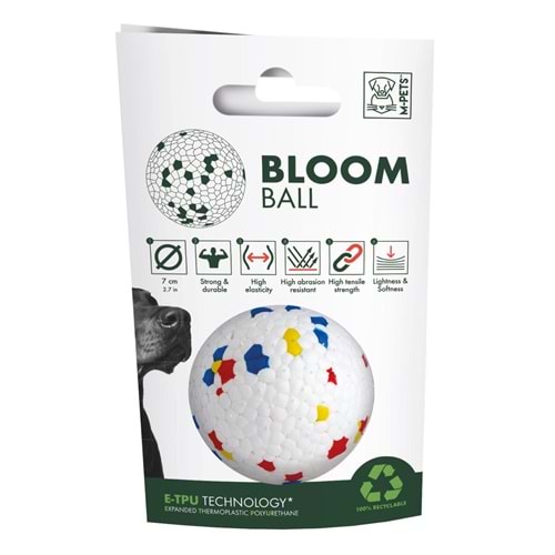 10643399 M-PETS BLOOM BALL OYUN TOPU PARÇALANMAZ MİX COLOR