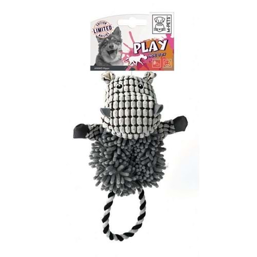 10646099 M-PETS ANIMO HİPPO KÖPEK OYUNCAĞI