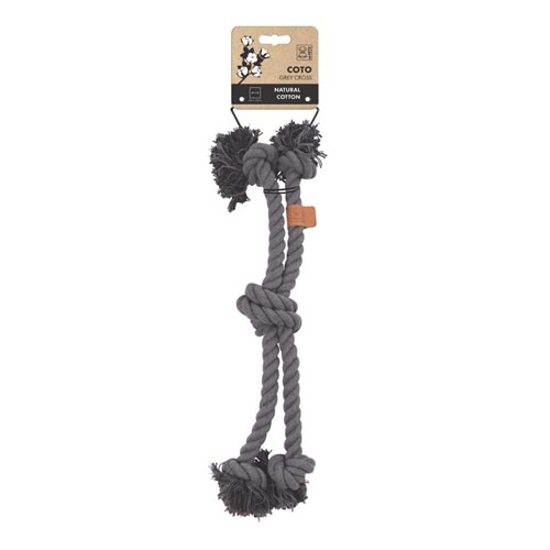 10653813 M-PETS COTO GREY CROSS 60CM ÖRGÜ OYUNCAK