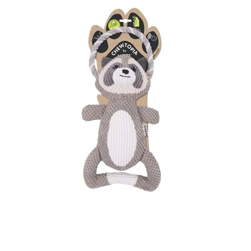 10657199 M-PETS ECO CHEWTOPIA RACCOON KÖPEK OYUNCAĞI