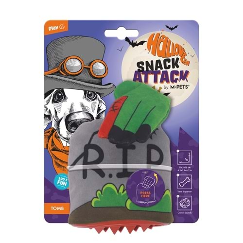 10659099 M-PETS HALLOWEEN TOMB SNACK ATTACK KÖPEK OYUNCAĞI