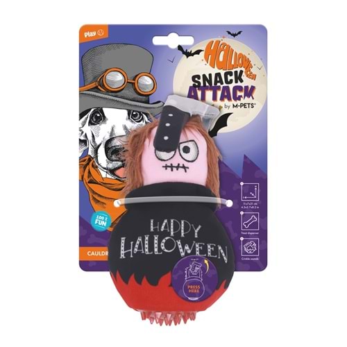 10659199 M-PETS HALLOWEEN CAULDRON SNACK ATTACK KÖPEK OYUNCAĞI