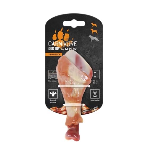 10661899 M-PETS CARNIVORE DOG TOY DRUMSTICK PASTIRMA AROMALI