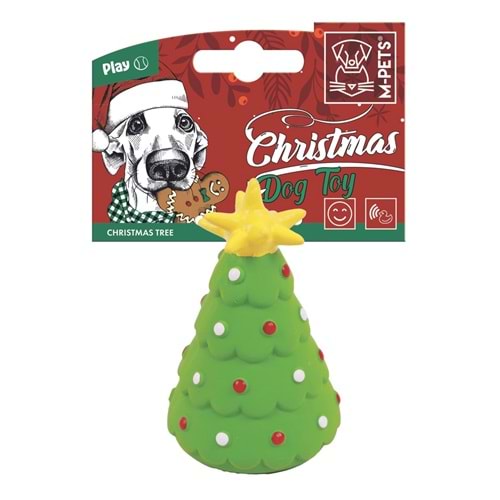10664299 M-PETS CHRISTMAS TREE KÖPEK OYUNCAĞI 10CM