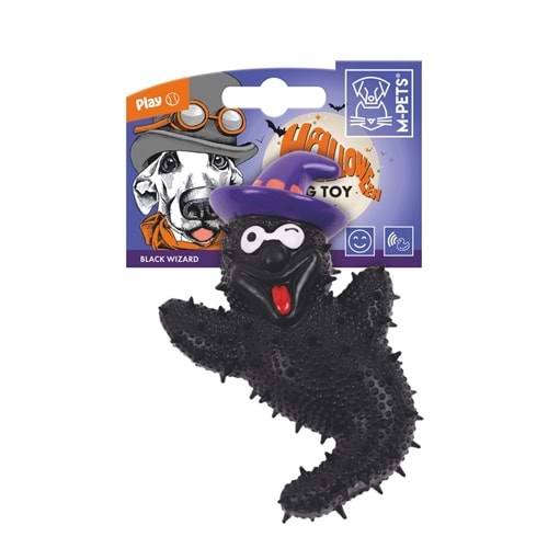 10664699 M-PETS HALLOWEEN BLACK WİZARD KÖPEK OYUNCAĞI
