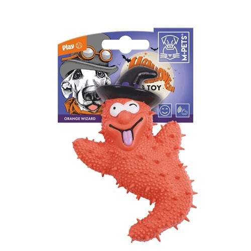 10664799 M-PETS HALLOWEEN ORANGE WİZARD KÖPEK OYUNCAĞI