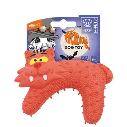 10664999 M-PETS HALLOWEEN ORANGE CAT KÖPEK OYUNCAĞI
