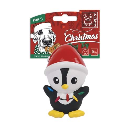 10665799 M-PETS CHRISTMAS PENGUEN LATEX KÖPEK OYUNCAĞI