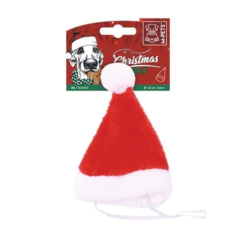 10666399 M-PETS CHRISTMAS KÖPEK ŞAPKASI (XS-S)