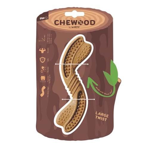 10668199 M-PETS CHEWOOD TWIST KÖPEK OYUNCAĞI