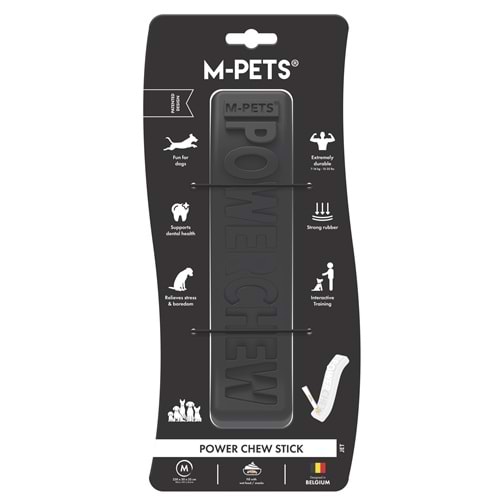 10679808 M-PETS POWER CHEW STİCK KAUÇUK KÖPEK OYUNCAĞI JET