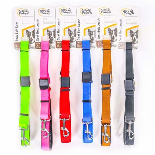 10724 ALLY PAWS GEZDİRME & ARAÇ EMNİYET KAYIŞI 2,5CMX110CM
