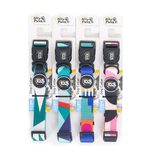 10735 ALLY PAWS DOG COLLAR LARGE 2,5CMX40-60CM
